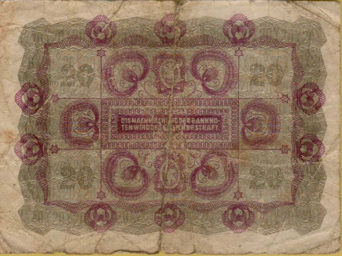 Austria 20 1922 VF P-76